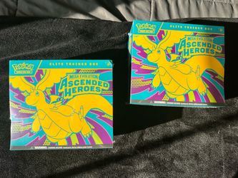 Pokémon Ascended Heroes ETB NEW UNOPENED SEALED