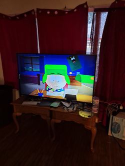 LG 55 IN WITH BOX AND RCA antenna too