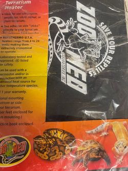 Reptiles heating pad for under terrarium   not for fish tanks