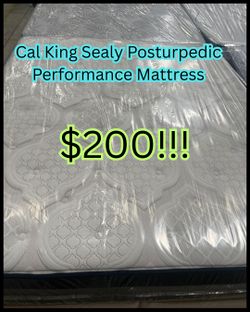 Cal King Sealy Posturpedic Performance Mattress