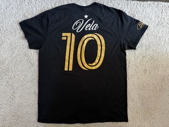 LAFC Vela #10 Black Soccer T-Shirt
