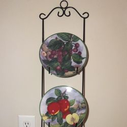 Fruit Plates with Rack