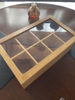 Bamboo Tea/Jewelry Organizer