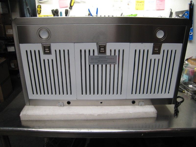 Awoco RH24-B02 36”W Under Cabinet Stainless Steel Range Hood