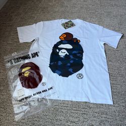 A Bathing Ape (BAPE) White T-shirt