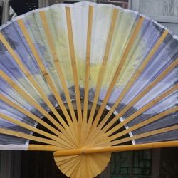 Silk Painted By Hand Wall Art FAN