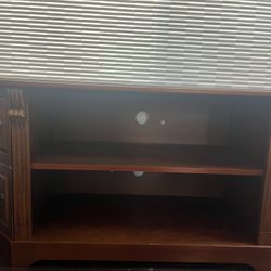 Solid Wood TV Stand / Media Console with Storage
