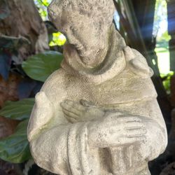 $200 3 Ft St Francis Of Assisi Statue Solid Stone