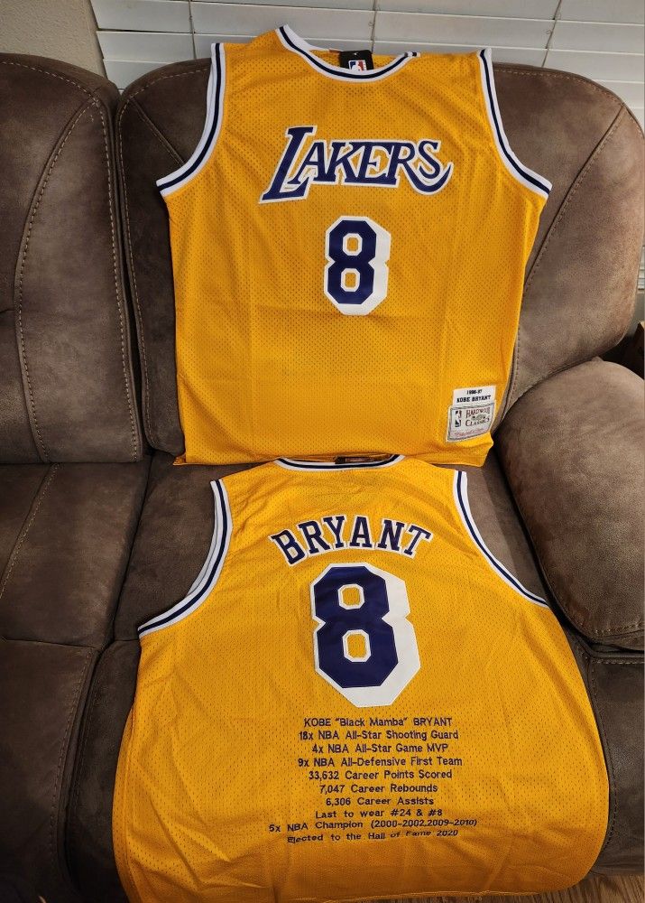 Lakers Kobe Bryant Throwback Jersey
