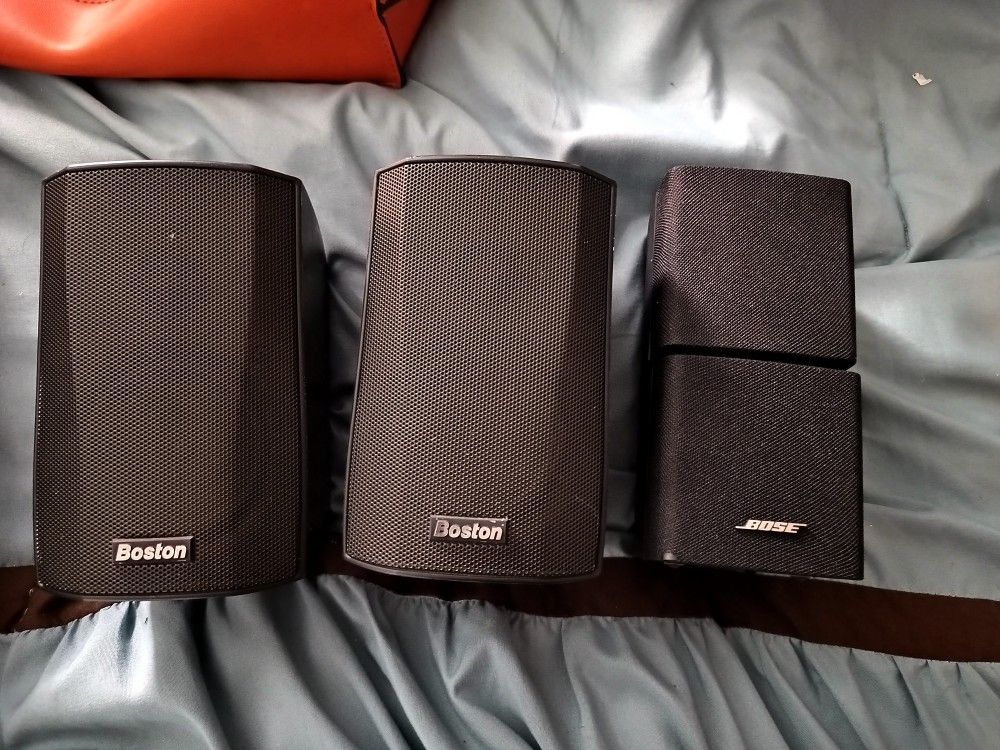 Boston And Bose Speakers