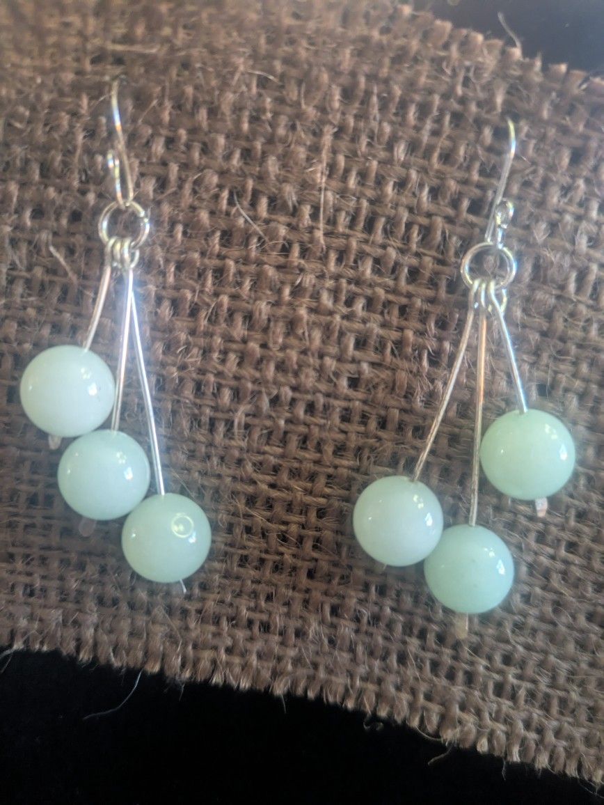 Clumping Dangle Earrings