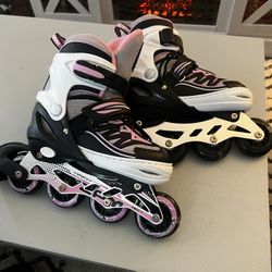 Girls Adjustable Inline Skates