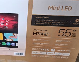 TV SAMSUNG MINI-LED 55".