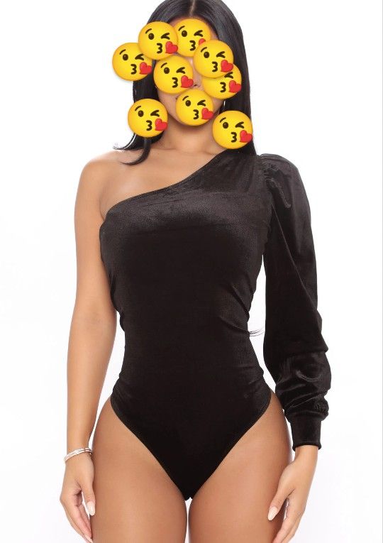 Never Worn Velour Bodysuit