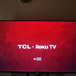 TCL 65" class 4k UHD ROKU SMART TV