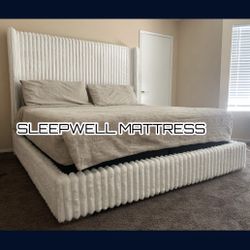 King Size Bed Frame With Mattress Included 