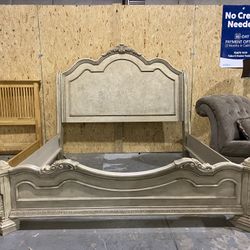 Luxurious Ashley king bed frame