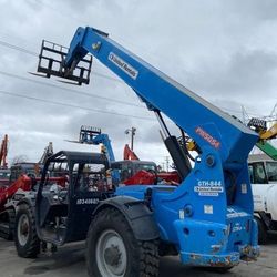 TELEHANDLER FORKLIFT REACH GRADALL 8K 8000 POUNDS # 44 FEET | GENIE GTH-844