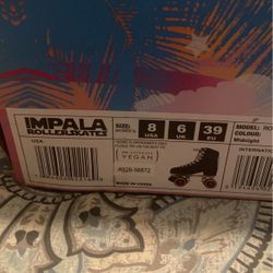 Impala Midnight Skates Size 8