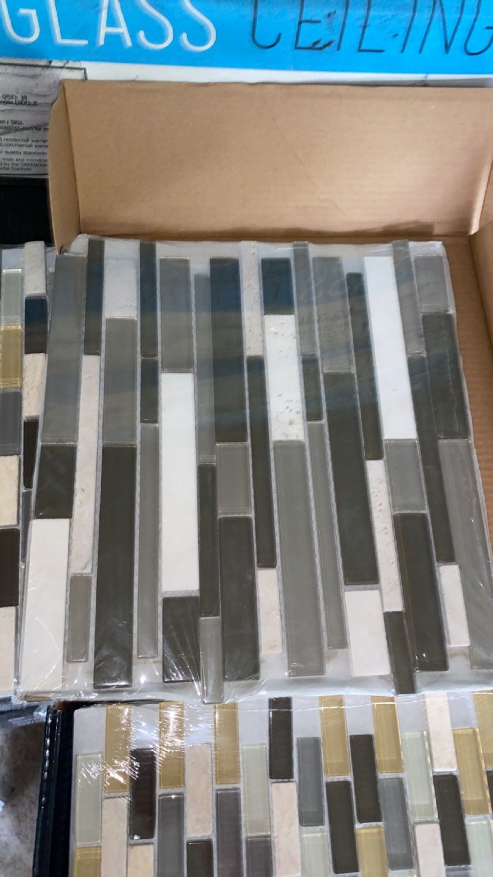 Backsplash Tiles 2 Different Kinds