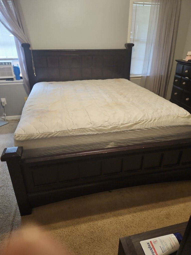 California King and Mattress