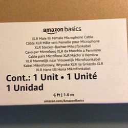 Microphone Cable . 2Box New 