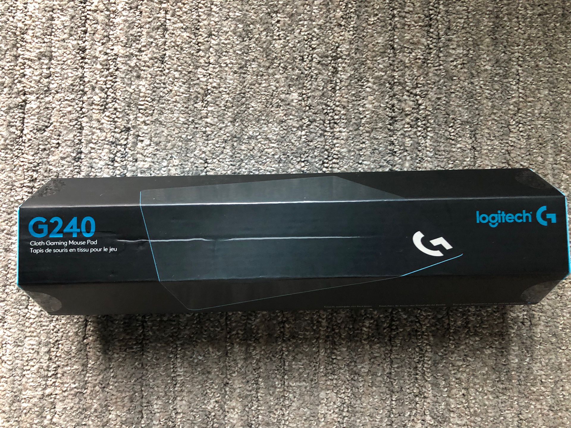 New Logitech G240 Cloth Gaming Mouse Pad