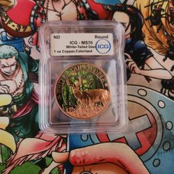 White Tailed Deer Round