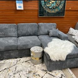 Brand New Sectional Sofa With Double Chaise, U Shape ✅$419 No Tax