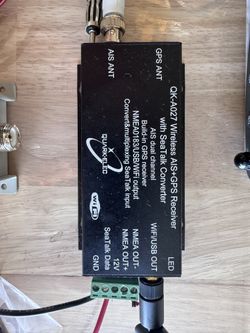 QK-A027 Wireless AIS+GPS Receiver SeaTalk AND KJM Splitter