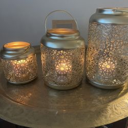 Lamps And Candle Holder Copper