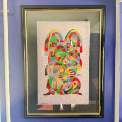 Rare Painting: Anatole Krasnyansky Watercolor