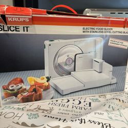 New electric food slicer-$30- West Kendall 