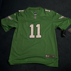 Brand New Kelly Green Aj Brown 2XL Jersey