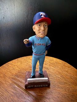 Jeff Banister 2015 AL Manager of the Year Texas Rangers Bobblehead w/ Box