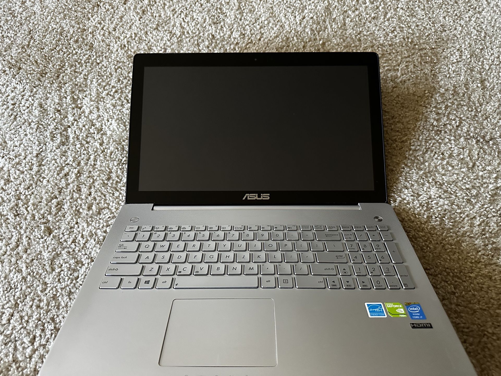 ASUS N550JV Notebook PC laptop