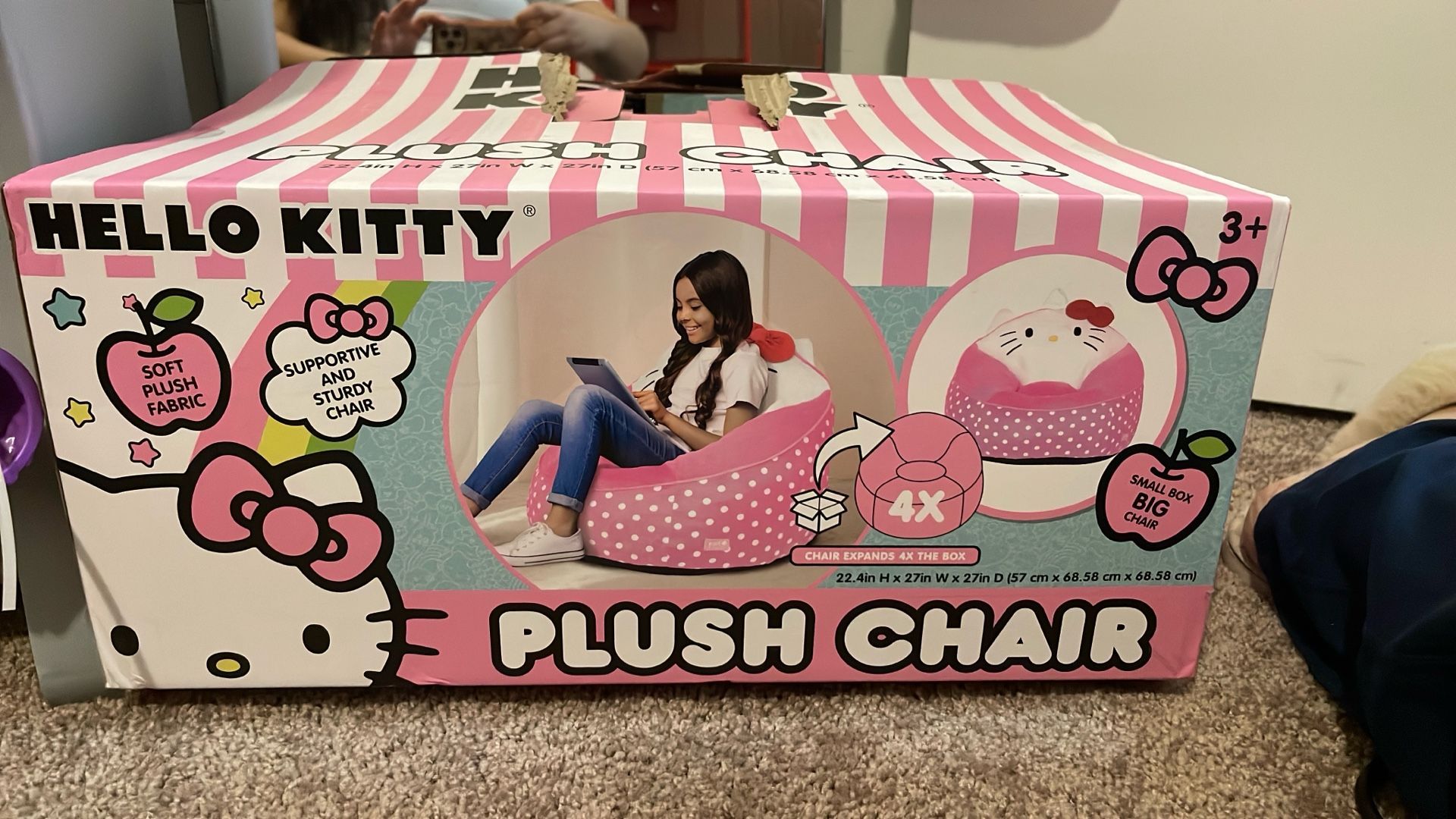 Hello Kitty Plush Chair