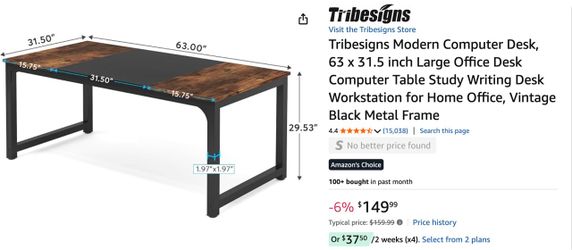 Very large desk