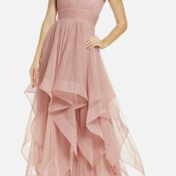 Sequin Hearts layered dress-size 9