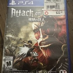 Attack On Titan PS4 
