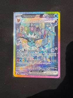 Pokemon Card - Vaporeon SIR
