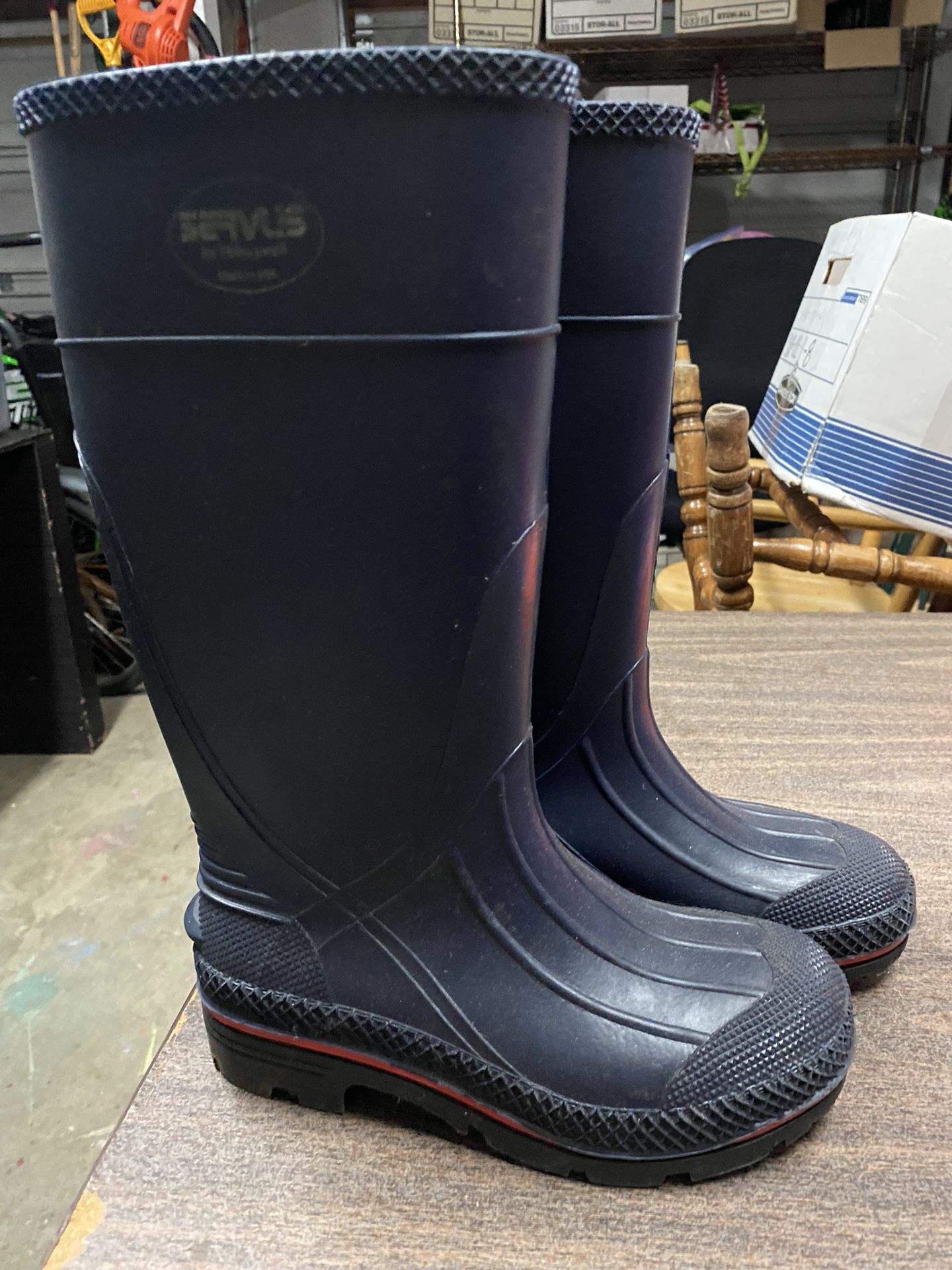 Rain Rubber Boots Youth Size 5