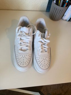 Nike Court Vision Low “triple white”
