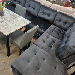 Brand New Sectional With Ottoman  $749