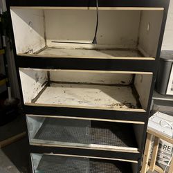 4 Reptile Cages