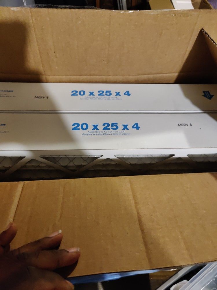 2 New 20x 25 Filters