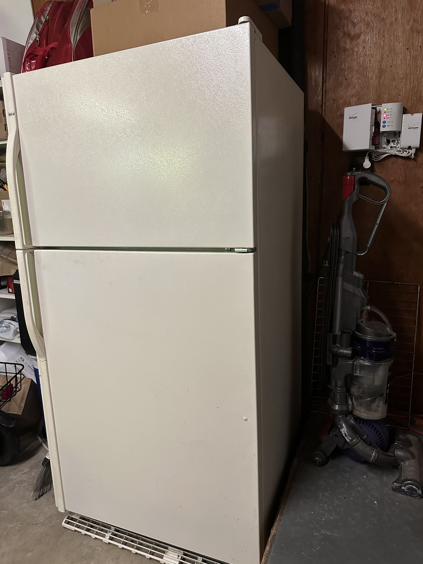 top freezer, lower refrigerator