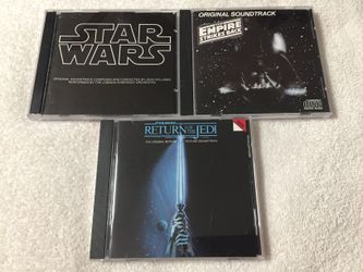 STAR WARS SOUNDTRACK CD'S
