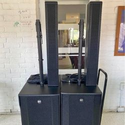 RCF Evox 12  Speakers Pair