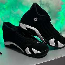 Jordan 14 black and white